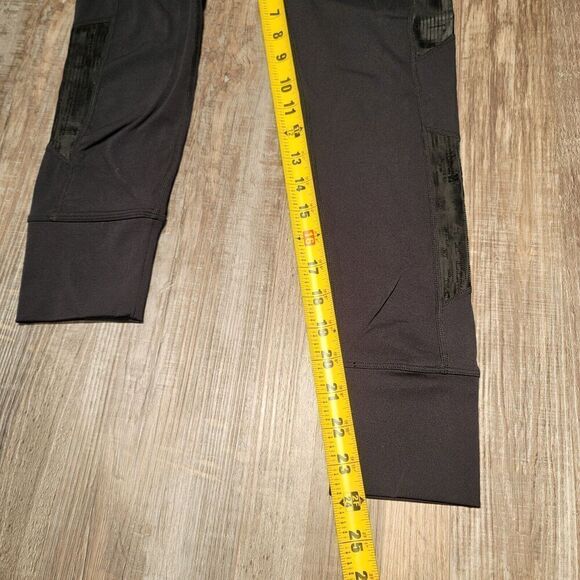 Zyia Active Black Spandex Leggings Gym Athletic Size 4 - Picture 7 of 7